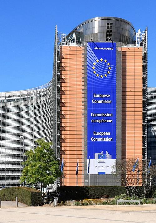 Edificio Berlaymont, sede de la Comisión Europea en Bruselas
