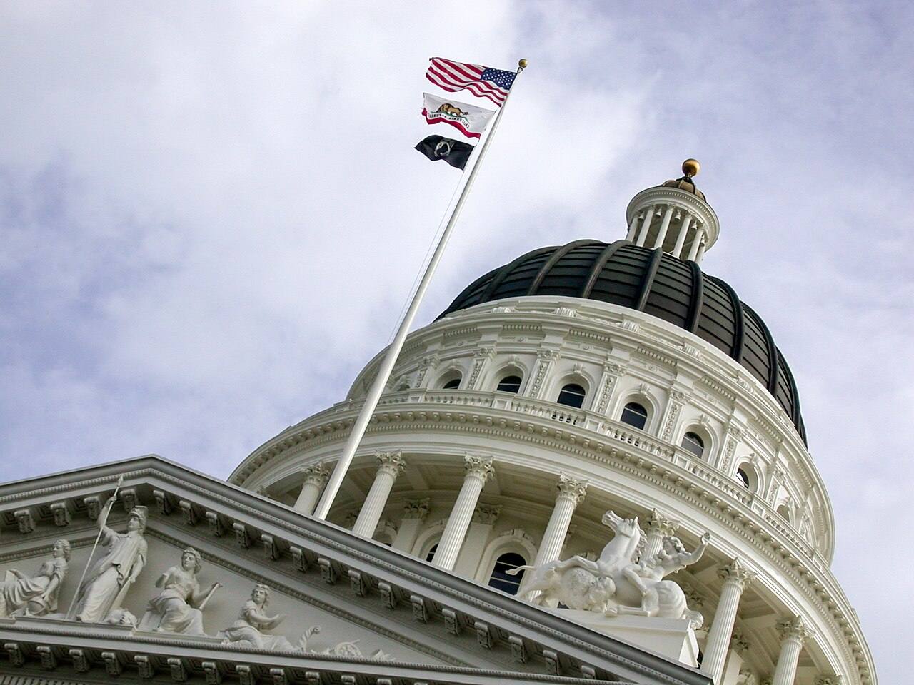 Cúpula del Capitolio del Estado de California en Sacramento