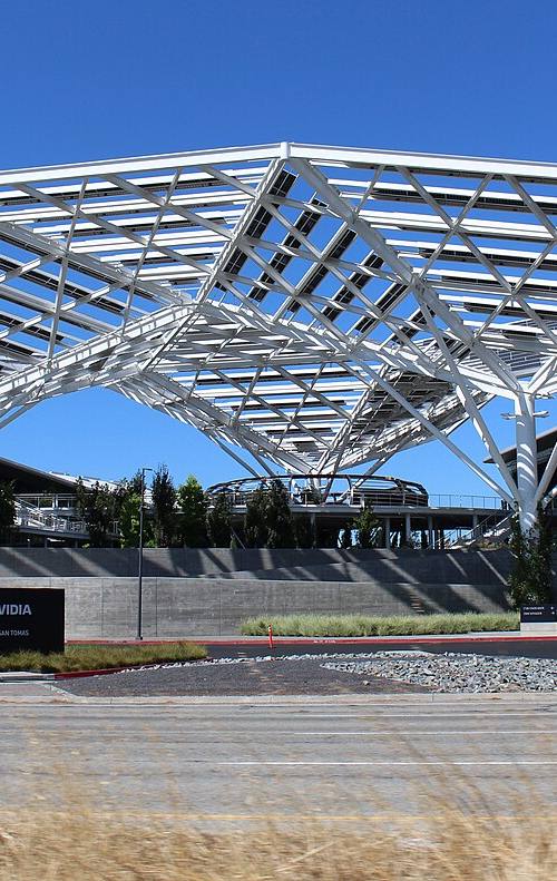 Sede de Nvidia en San Tomas Expressway, Santa Clara, California